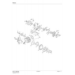 Alpina Spare Parts for Chain Saw AC 31