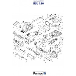 Ricambi Rurmec per Scanalatrice RSL 150