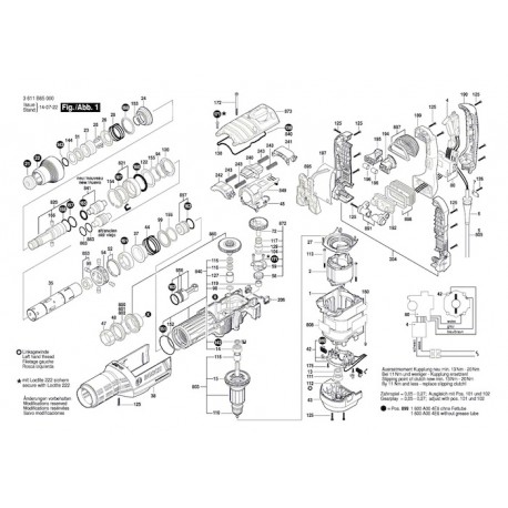 Bosch Spare Parts For Rotary Hammer GBH 8 45 DV bosch-spare-parts-for-rotary-hammer-gbh-8-45-dv