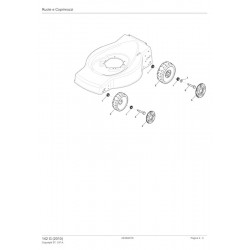 Castelgarden Spare Parts for Engine Lawnmower 142 G