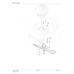 Castelgarden Spare Parts for Engine Lawnmower 142 G