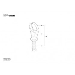 Bosch Spare Parts for Rotary Hammer GBH 12-52 D