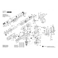 Bosch Spare Parts for Rotary Hammer GBH 12-52 D