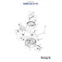 Rurmec Spare Parts for Vacuum Cleaner AERO 26-21 PC