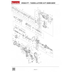 Ricambi Makita per Martello Tassellatore HR2631FT