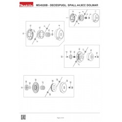 Ricambi Dolmar per Decespugliatore Spalleggiato MS4520B