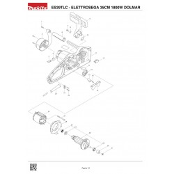 Dolmar Spare Parts for Electric Chainsaw ES39TLC