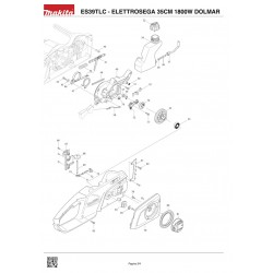 Dolmar Spare Parts for Electric Chainsaw ES39TLC