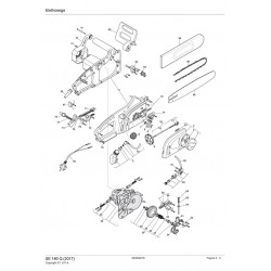 Stiga Spare Parts for Electric Chain Saw SE 180 Q