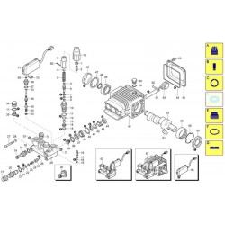 Parts for Pressure Washer ARSG PROLINER RS 11.20 TSS - 23145