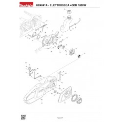 Makita Spare Parts for Electric Saw UC4041A