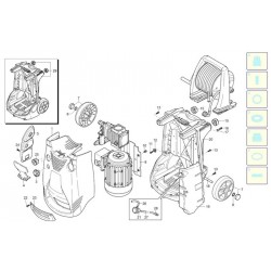 Parts for Pressure Washer ARSG PROLINER RS 11.20 TSS RLW - 23146