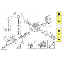 Parts for Pressure Washer ARSG PROLINER RS 12.13 TSS - 22670