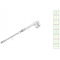 Parts for Pressure Washer ARSG PROLINER RS 12.13 TSS RLW - 22673