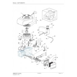 Ricambi Alpina per Motore GGP WBE0701