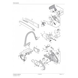Ricambi Alpina per Motosega P 402 S