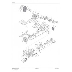 Alpina Spare Parts for Chain Saw P 402 S