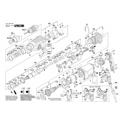Bosch Spare Parts for Rotary Hammer SDS-Plus GBH 2-26 F