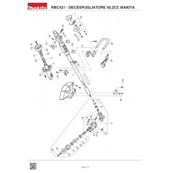 Makita Spare Parts for Bruschcutter RBC421
