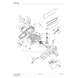 Alpina Spare Parts for Electric Saw C 1.8 E