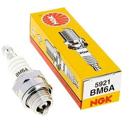thumbnail image 2 of NGK BM6A Spark Plugs (2 Pieces) Type 5921 – For Scooters, Motorcycles, ATVs – Japan 2 of 6