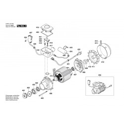Bosch Spare Parts for High Pressure Cleaner GHP 5-65