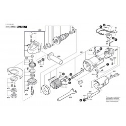 Skil Spare Parts for Angle Grinder 9004