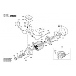 Bosch Spare Parts for High Pressure Cleaner GHP 5-65 X