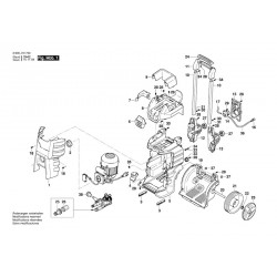 Bosch Spare Parts for High Pressure Cleaner GHP 5-75