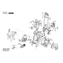 Bosch Spare Parts for High Pressure Cleaner GHP 5-75 X