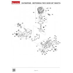 Makita Spare Parts for Chainsaw EA7900P50E