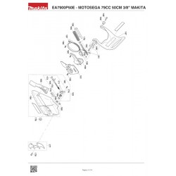 Makita Spare Parts for Chainsaw EA7900P50E