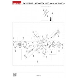 Makita Spare Parts for Chainsaw EA7900P50E