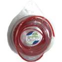 Nylon cutting line for brush cutters - square mm 3x15