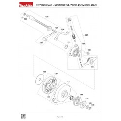 Dolmar Spare Parts for Chainsaw PS7900HS/45