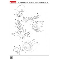 Dolmar Spare Parts for Chainsaw PS7900HS/50