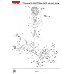 Dolmar Spare Parts for Chainsaw PS7900HS/50