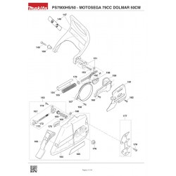 Dolmar Spare Parts for Chainsaw PS7900HS/50