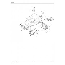 Alpina Spare Parts for Self Propelled Petrol Lawnmower BL 510 SB