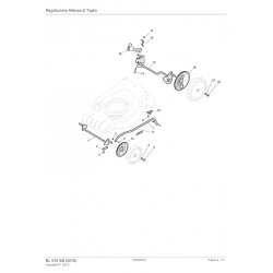 Ricambi Alpina per Rasaerba a Trazione BL 510 SB
