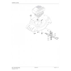 Alpina Spare Parts for Self Propelled Petrol Lawnmower BL 510 SB