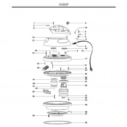 Annovi & Reverberi Parts for Wet & Dry Vacuum Cleaner AR 4300P