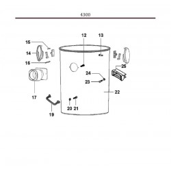 Annovi & Reverberi Parts for Wet & Dry Vacuum Cleaner AR 4300