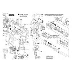Bosch Spare Parts for Rotary Hammer GBH 4-32 DFR