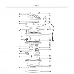 Ricambi per Aspirapolvere Annovi & Reverberi AR 4400