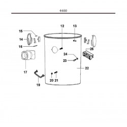 Annovi & Reverberi Parts for Wet & Dry Vacuum Cleaner AR 4400