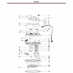 Annovi & Reverberi Parts for Wet & Dry Vacuum Cleaner AR 4400P