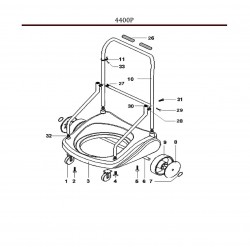 Ricambi per Aspirapolvere Annovi & Reverberi AR 4400P
