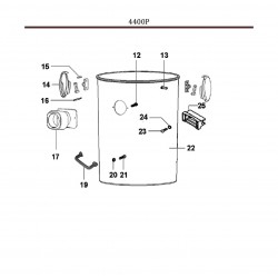 Annovi & Reverberi Parts for Wet & Dry Vacuum Cleaner AR 4400P