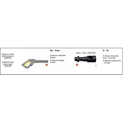 Adapter 6.003.0047 for High Pressure Lance Karkher